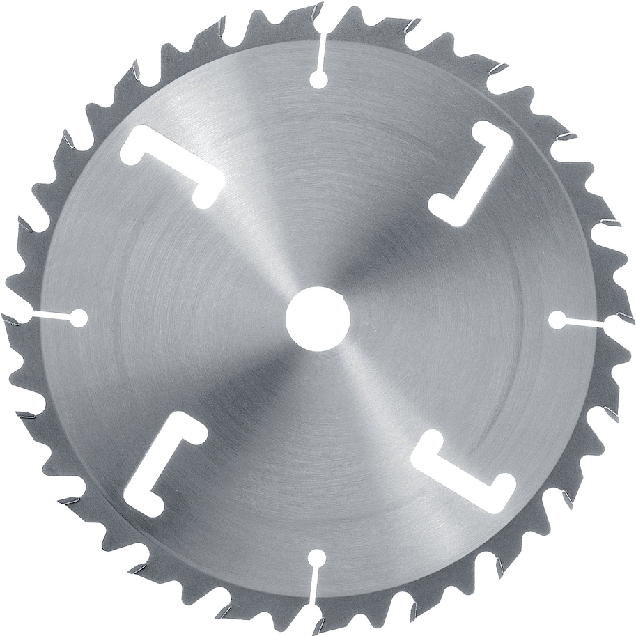 HW Vielblatt-Kreissägeblatt, ø 350x5.4/3.4x30(-105)mm, Z24F, SDB