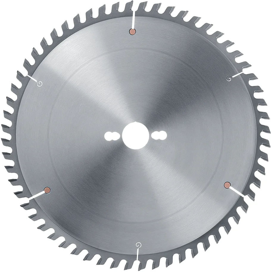 HW Hohlzahn-Kreissägeblatt, ø 303x3.2/2.2x30mm, Z60 HDF, CNL, Soundstar - Geräuschreduziert