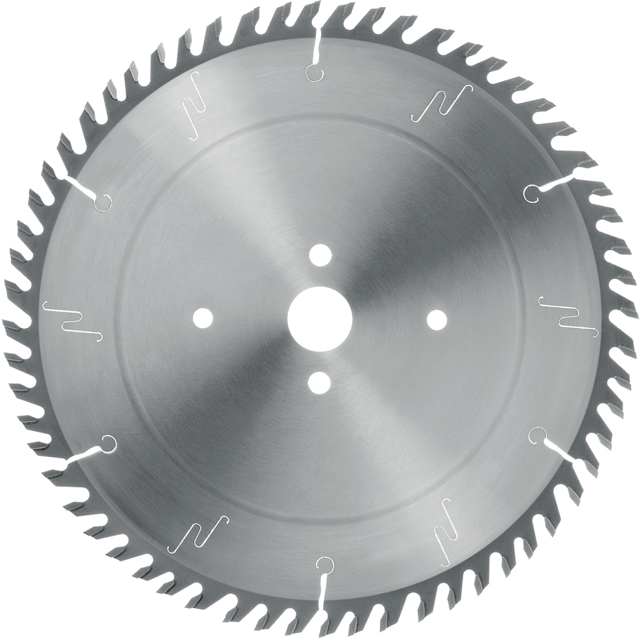 HW Aufteil-Kreissägeblat "Solution"t (TT), ø 380x4.4/3.2x60mm, Z72 TT, NL 2/14/100+2/14/125, Homag / Holzma