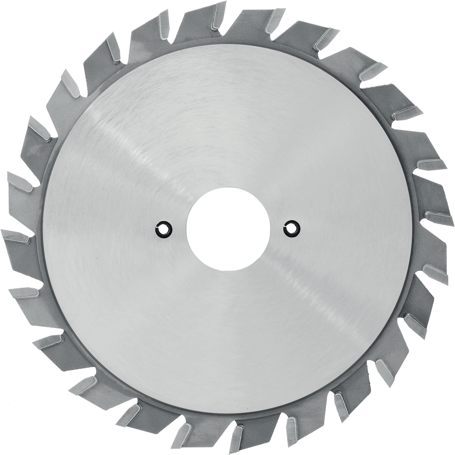 HW Vorritz-Kreissägeblatt zweiteilig, ø 125x2.8-3.6/4.0x20mm, Z12+12 W, Paoloni