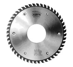 Kreissägeblatt für Vario-Zerspaner, ø250x5.5/5.0x30mm, Z12 F m. Achsw., links