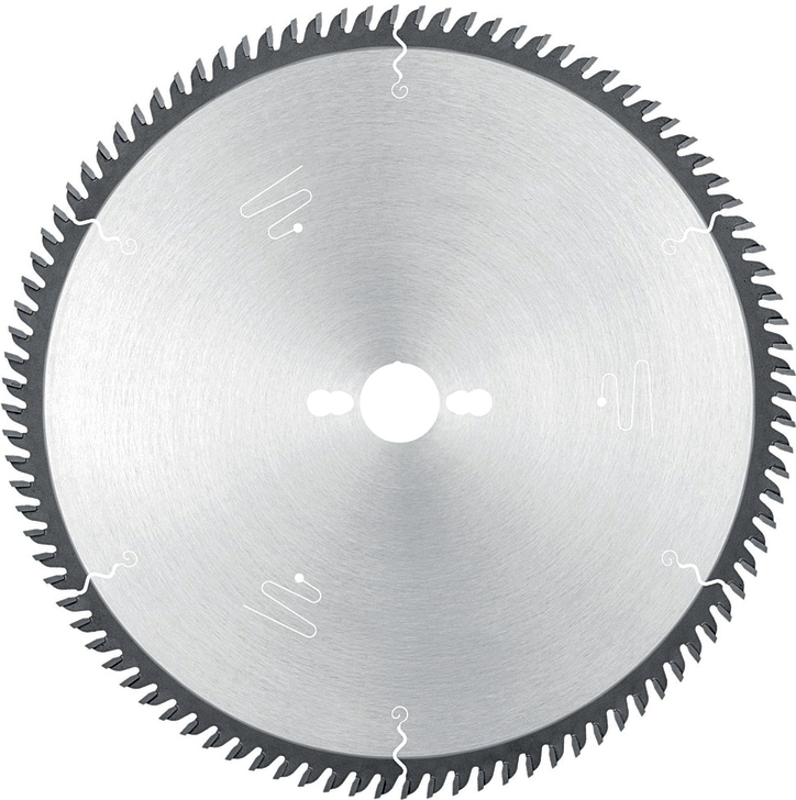 HW Alu-Kreissägeblatt positiv TOPCUT, ø 350x3.2/2.5x30mm, Z108 TF, NL 2/7/42+2/9/46.5+2/10/60