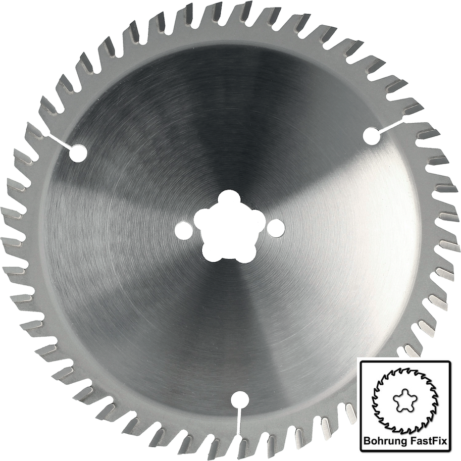 HW Alu-Kreissägeblatt negativ TOPCUT, ø 190x2.6/2.0xFastFix, Z58 TF neg., Festool®