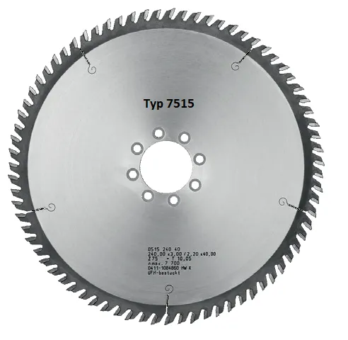 DP Kreissägeblatt, ø 303x3.0/2.2x30mm, Z100 G5, CNL, BH=3.5, *