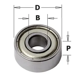 Kugellager, D=62.0mm, d=30.0mm, H=16.0mm