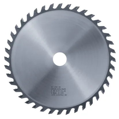 Kreissägeblatt, ø250x8.0/6.0x30mm, Z40 F