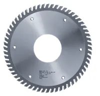 DP Vario-Zerspaner-Sägeblatt, 255x6.0/5.0x80mm, Z12/6 F, rechts, BH 5.0