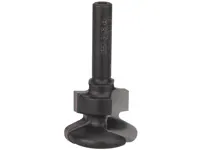 HW Griffmuldenoberfräser - Profil B, D=31mm, ND=15mm, SB=23mm, PT=8mm, GL=68mm, Z2+1, S=12mm, R