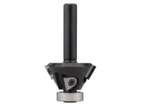 DP Fasefräser 30° Z2+2, mit Kugellager "Konstantin®-Mini" MAN, D=16mm, NL=13.9mm, GL=57.6mm, S=8mm, R