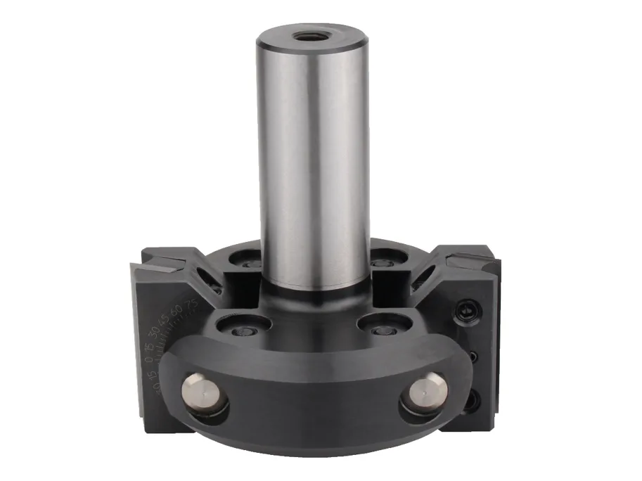 WPL Schwenkmesserkopf für CNC, D=85mm, NL=39.5mm, GL=92.5mm, S=25mm, Z2, R