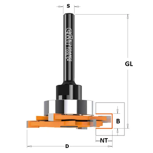 HW Nutfräser STRIPLOX, D=47.6mm, B=7mm, S=6.35mm