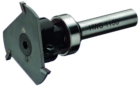 Beschlägefräser für Glutz 1150/51/53, D=46/26mm, NL=19.3mm, GL=75mm, S=8mm