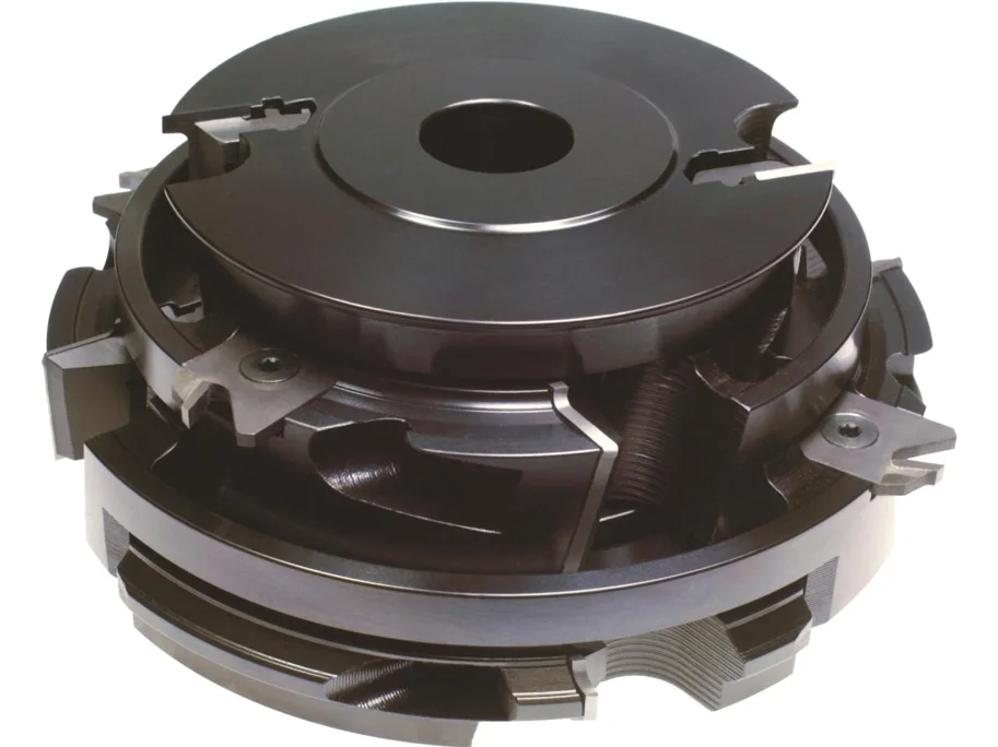 WPL Haustür-Doppelfalzfräser 15/15, D=194mm, ND=125mm, HD=68-80mm, BO=30mm, Z2, R2.5, R