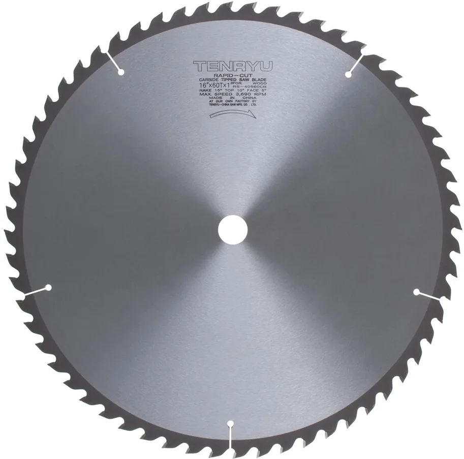 HW Kreissägeblatt TENRYU Universal, ø 350x3.45/2.4x30mm, Z84 W, CNL