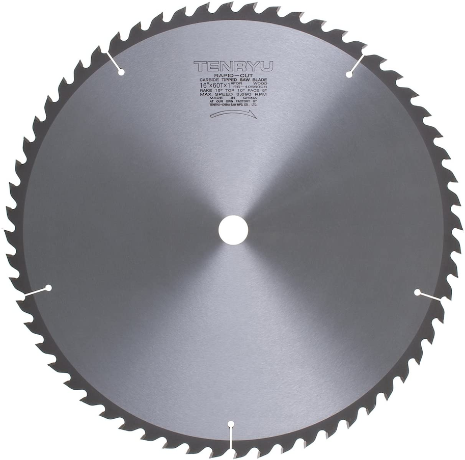 HW Aufteil-Kreissägeblatt TENRYU, ø 430x4.4/3.2x75mm, Z96 TF, NL 4/15/105+2/7/120, Giben