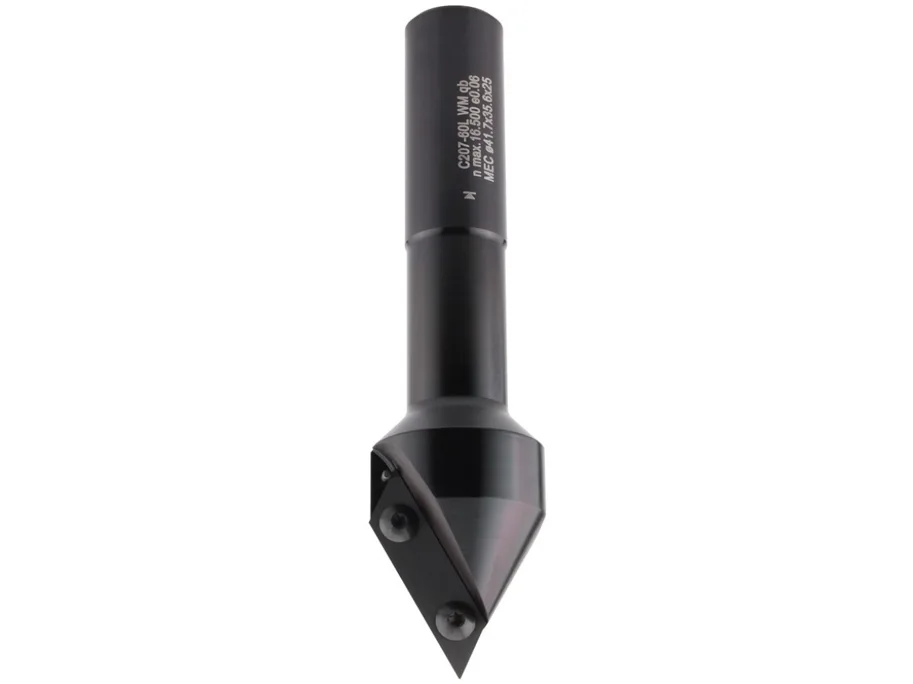 WPL Ausspitzfräser Z1, 60°, D=41.7mm, NL=35.6mm, GL=165mm, S=25mm, R