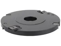 WPL Nutfräser Z2 V2+2 (CNC), D=125mm, SB=12mm, NT=29mm, BO=30mm, R