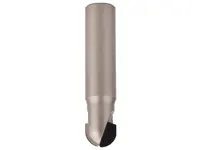 DP Hohlkehlschaftfräser für HPL Z2, D=16mm, RA=8mm, NL=12mm, GL=75mm, S=16mm, R