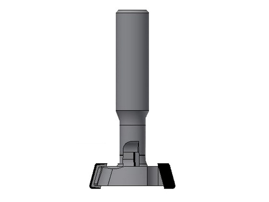 DP T-Nutschaftfräser, D=31.2mm, ND=10.2mm, SB=9mm, GL=64mm, S=12mm, Z2+1, R