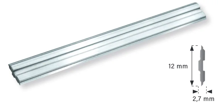 HS Wendehobelmesser - System CentroFix/Centrostar, 130x12x2.7mm