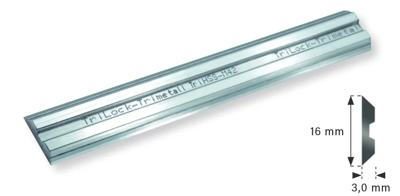 HS Wendehobelmesser System CentroLock (Weinig), 230x16x3.0mm