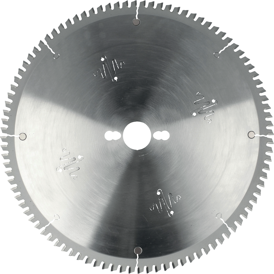HW Alu-Kreissägeblatt negativ, ø 450x4.2/3.2x30mm, Z108 TF neg.
