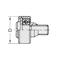 Anlauflagersatz, D=24mm