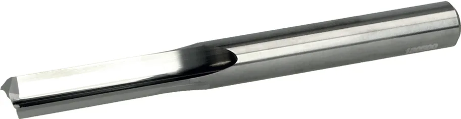 VHM Schlichtfräser für dünne Kunststoffe Z2, kurz, D=7mm, NL=18mm, GL=64mm, S=8mm, RL