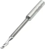 HS-E Einzahnfräser Alu, mit Halsfreischliff, D=6mm, NL=20/55mm, GL=100mm, S=10mm, RL