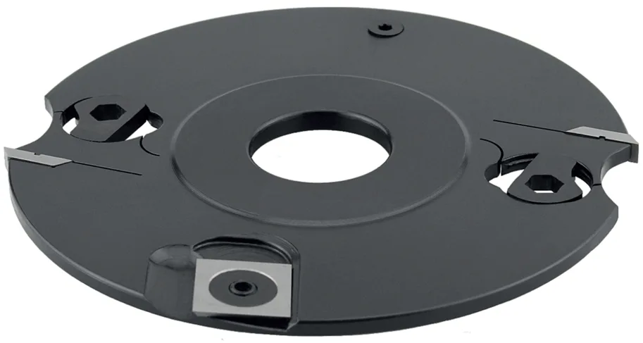 WPL Flachdübelnutfräser Z2 V1/1, D=100mm, B=3.96mm, NT=25mm, d=22mm, NL 4/4/36, R