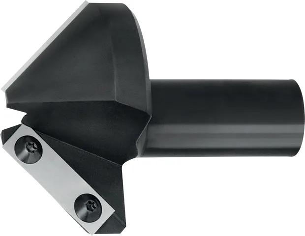 WPL Fasefräser Z2, 45°, D=74/18mm, NL=28mm, GL=95mm, S=25mm, R