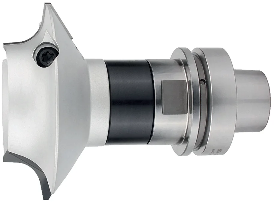 WPL Viertelstabfräser Z2 (R15-R20) mit HSK, D=113mm, A=126.5mm, d=20mm, R