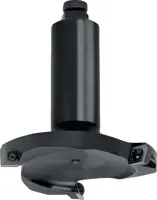 DP Planfräser "FourCut" Z3, D=82mm, NL=8mm, GL=80mm, S=25mm, R