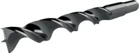 HS Holzspiralbohrer mit abgesetztem Schaft Z2+2, D=13.5mm, NL=108mm, GL=160mm, S=13mm, R
