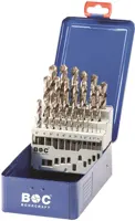 HS-G Spiralbohrer SET, 19-tlg. ø1.0-10.0mm, 0.5 steigend, BC Industriekassette