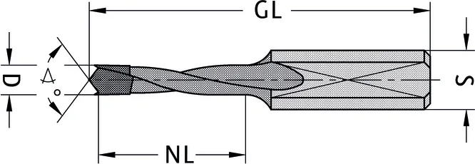 HW Dübelbohrer AGEFA Top Plus, D=10mm, NL=35mm, GL=70mm, S=10x30mm, R