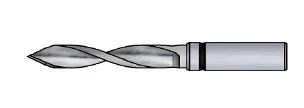 VHM Dübelbohrer, D=5mm, NL=33mm, GL=70mm, S=10, R