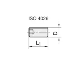 Zubehör WPL Zylinderkopfbohrer, Gewindestift M5 für Zentrierspitze