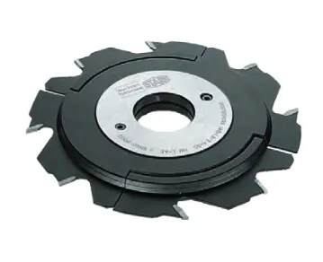 HW Verstellnuter 2-teilig, D=140mm, SB=2.5-4.8mm, NT=15mm, BO=30(-50)mm, Z4+4, R