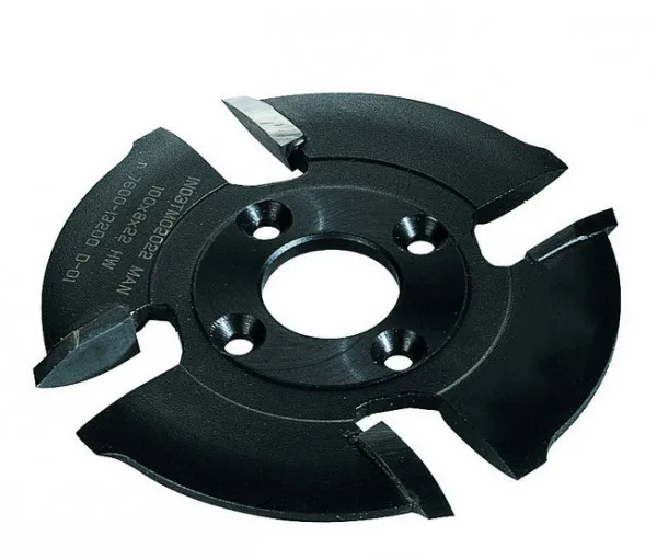 HW Harzgallenfräser, D=100mm, SB=8.0mm, Bo=22mm, Z4, mit NL