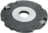 WPL Nutfräser, D=150mm, SB=10mm, NT=49mm, BO=30(-50)mm, Z4, V2+2, R