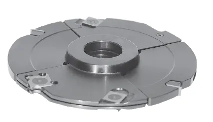 WPL Verstellnuter 3-teilig, D=150mm, SB=4.0-15.0mm, NT=45mm, BO=30mm, Z4+2, V4