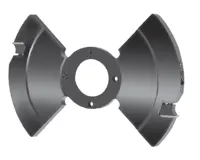 WPL Erweiterungsteil für Verstellnutfräser, D=120mm, SB=7.5mm, BO=30mm, Z2, R