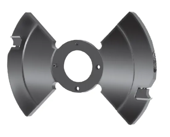 WPL Erweiterungsteil für Verstellnutfräser, D=160mm, SB=7.5mm, BO=30(-50)mm, Z2, R