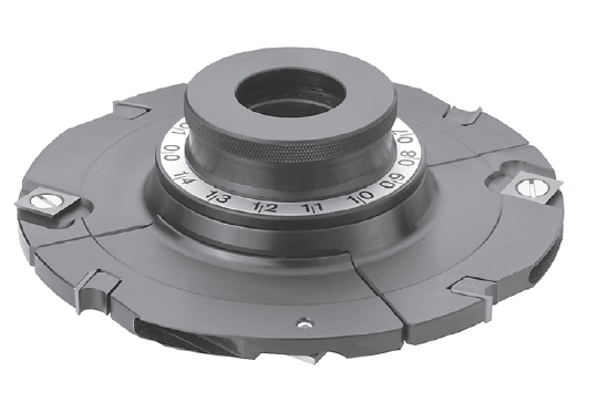 WPL Verstellnuter mit Gewindebüchse, D=180mm, SB=15.5-30.0mm, NT=35mm, BO=30(-50)mm, Z4, V4