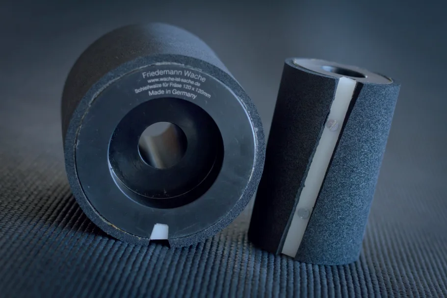 Schleifwalze, D=120mm, SB=120mm, BO=30mm