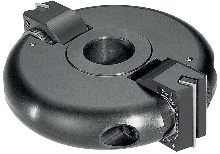 WPL Fasefräser verstellbar +/-90°, D=160mm, SB=60mm, BO=30(-35)mm, Z2