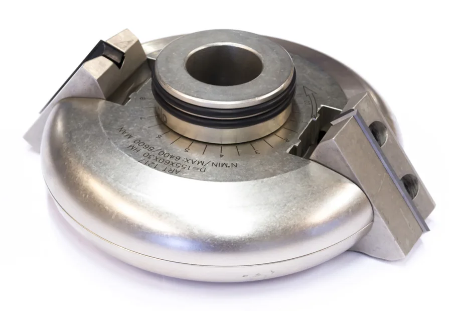 WPL Synchron Schwenkmesserkopf +/- 75°, D=155mm, SB=50mm, BO=30mm, Z2