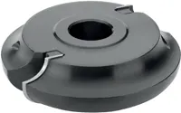 WPL Viertelstabfräser, konvex/konkav, "R10", D=120mm, SB=25mm, BO=30(-40)mm, Z2