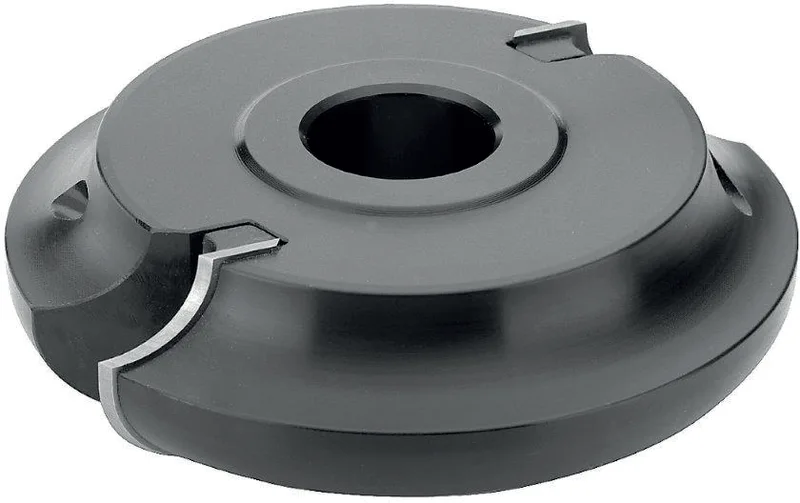 WPL Viertelstabfräser, konvex/konkav, "R10", D=120mm, SB=25mm, BO=30(-40)mm, Z2